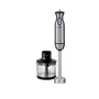 Haeger Batidora de mano Extreme Chopper 1000W con 2 velocidades, eje desmontable acero inoxidable y picadora